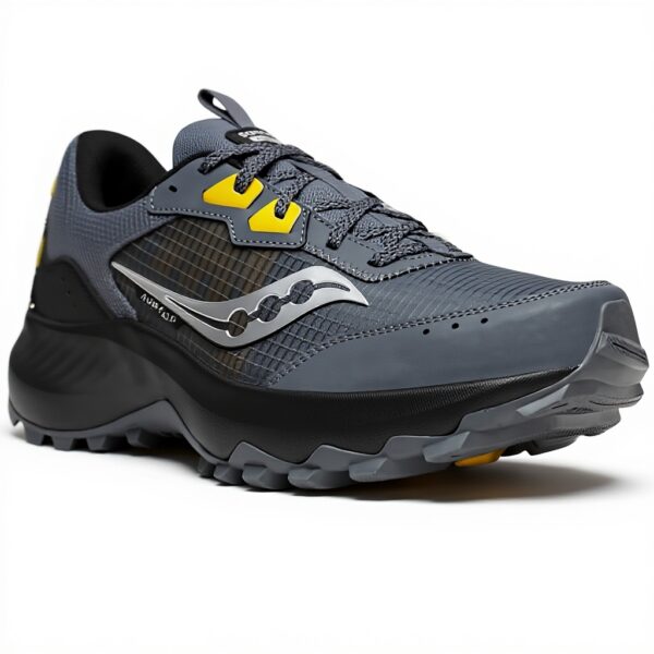 Saucony Aura TR Chaussure de trail Homme Confort Béton Noir