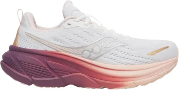 Saucony Baskets Hurricane 25 Femme Blanc Confort Mode-2