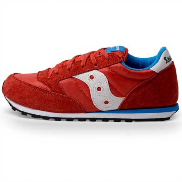 Saucony Jazz Sneakers Femme Basses Léger Sport Casual Rouge