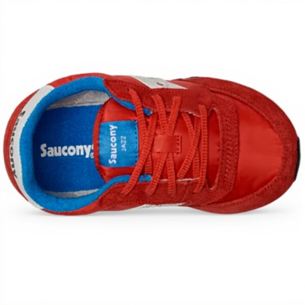Saucony Jazz Sneakers Femme Basses Léger Sport Casual Rouge