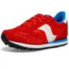 Saucony Jazz Sneakers Femme Basses Léger Sport Casual Rouge