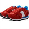 Saucony Jazz Sneakers Femme Basses Léger Sport Casual Rouge