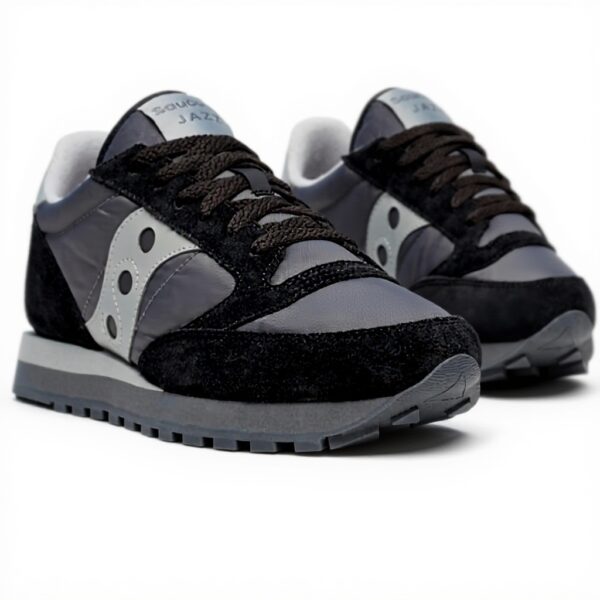 Saucony Jazz Original Baskets Homme Gris Cuir Confort
