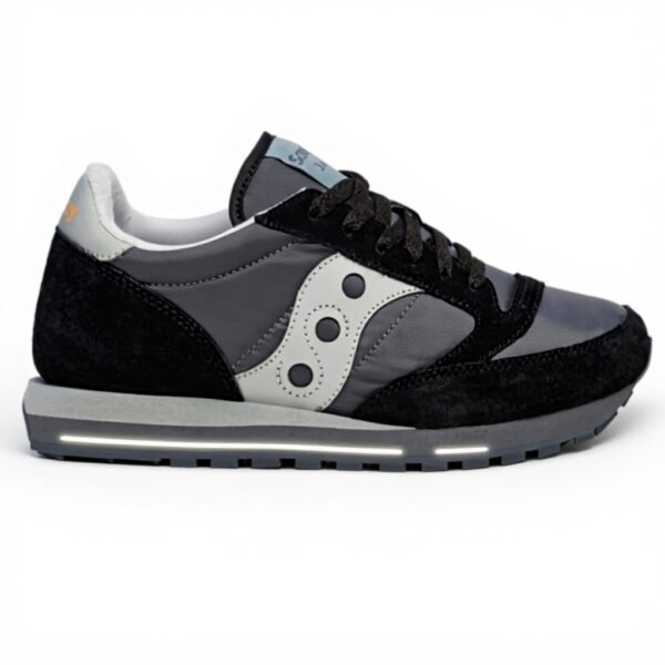 Saucony Jazz Original Baskets Homme Gris Cuir Confort