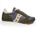 Saucony Chaussures Jazz Triple Bleu Femme Baskets Cuir