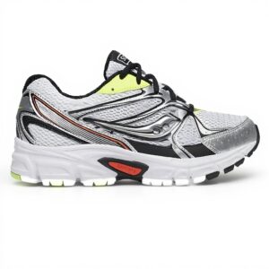 Chaussures de running Saucony Ride Millennium Argenté amorti