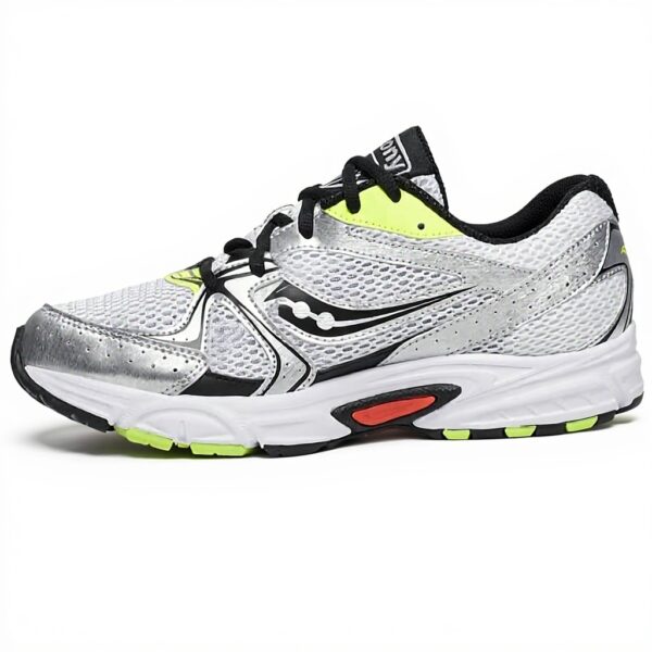 Chaussures de running Saucony Ride Millennium Argenté amorti