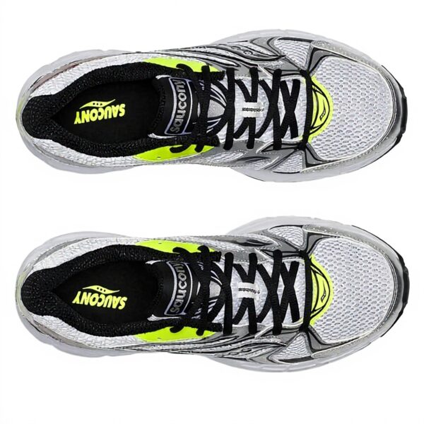 Chaussures de running Saucony Ride Millennium Argenté amorti