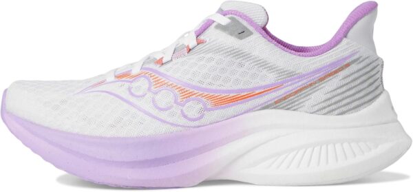 Chaussures de course Saucony Endorphin Speed 5 Femme Blanc-3