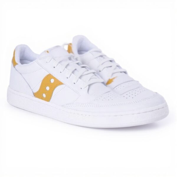 Saucony Court de Jazz Basket Femme Blanc Design Sportif