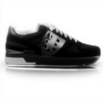 Saucony Shadow Original Basket Running Homme Noir Argenté