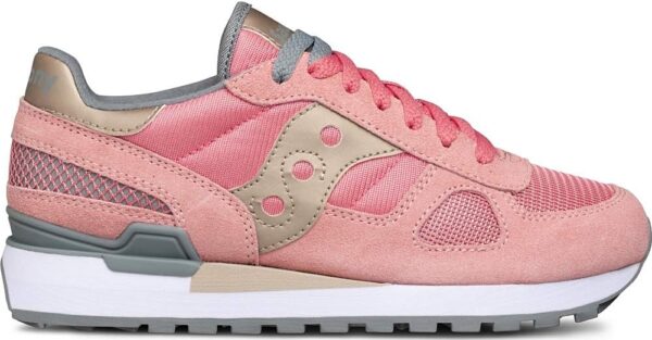 Saucony Shadow Original Basket Rose Mode Femme Chaussures-0