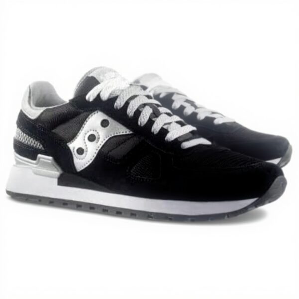 Saucony Shadow Original Basket Running Homme Noir Argenté