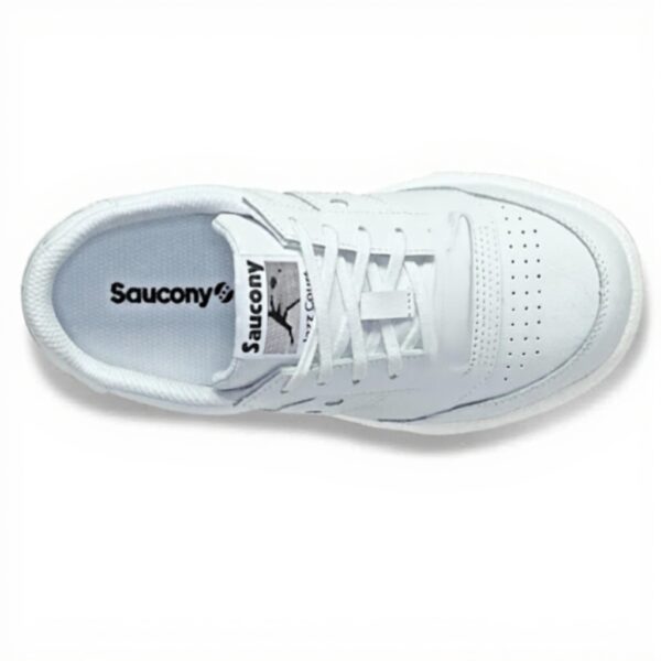 Saucony Jazz Court Basket Homme Blanc Design Sportif
