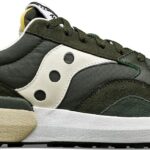Saucony Jazz NXT Vert Baskets mode homme cuir textile-0