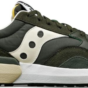 Saucony Jazz NXT Vert Baskets mode homme cuir textile-0