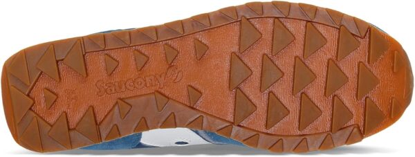 Saucony Jazz Original Baskets Femme Bleu Blanc Cassé Marron-3