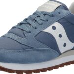 Saucony Jazz Original Baskets Femme Bleu Blanc Cassé Marron-0