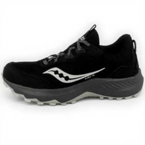 Chaussure de trail Saucony Aura TR Homme Noir Gravel