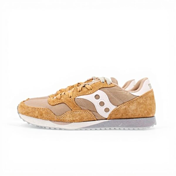 Baskets Saucony DXN Trainer Marron Mixte Chaussures Sport