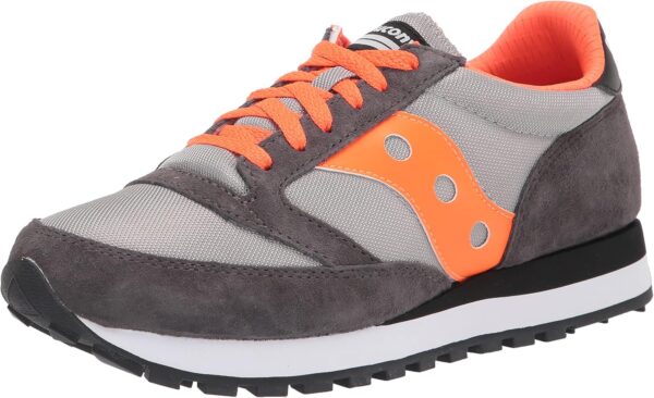 Saucony Jazz Original Vintage Basket Mixte Gris Orange-0