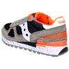 Baskets Saucony Originals S2108 Homme Cuir Gris Orange