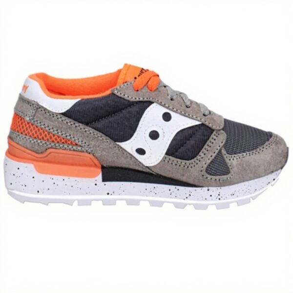 Baskets Saucony Originals S2108 Homme Cuir Gris Orange