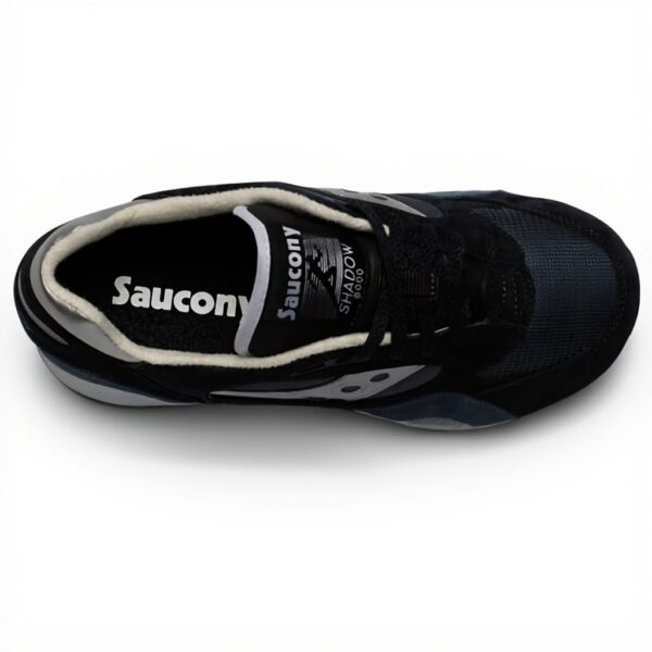 Saucony Shadow 6000 Baskets Homme Bleu Marine Argenté