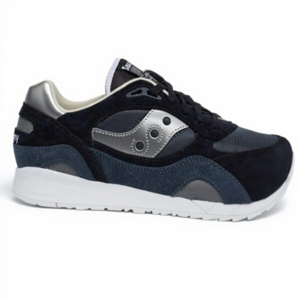 Saucony Shadow 6000 Baskets Homme Bleu Marine Argenté