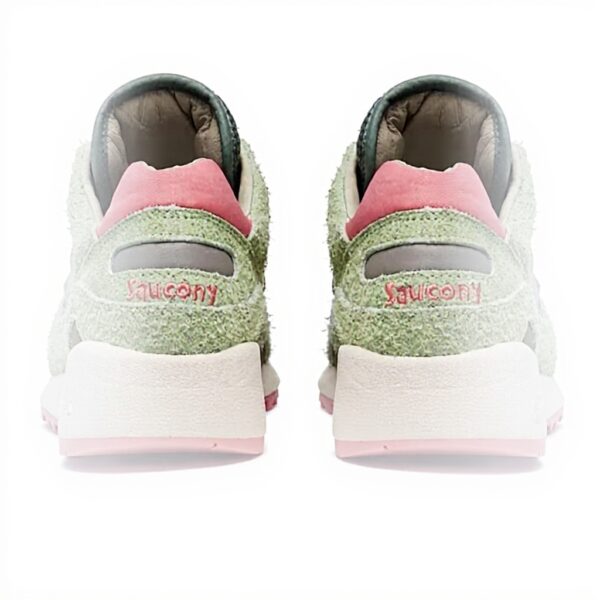 Saucony Shadow 6000 Baskets Femme Vert Ivoire Confort