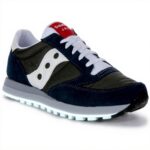 Saucony Jazz Original Baskets Homme Olive Bleu Marine S2044