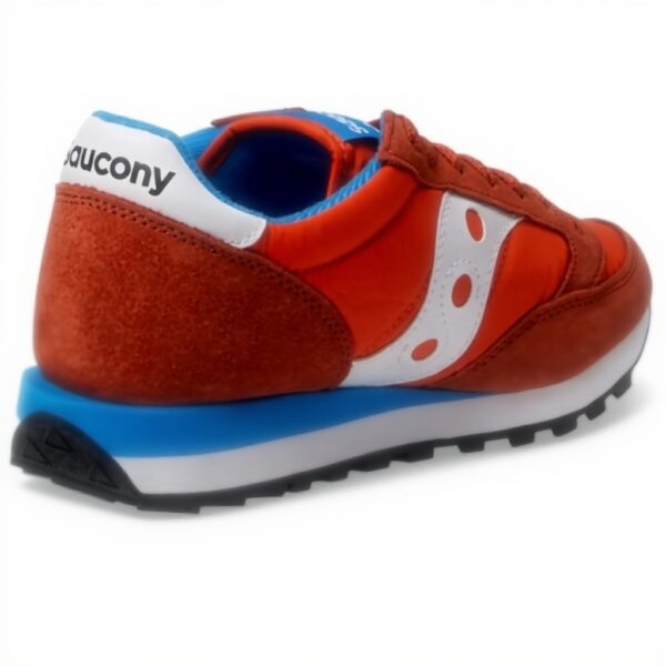 Baskets Saucony Jazz Original Homme Orange Bleu Ciel Confort