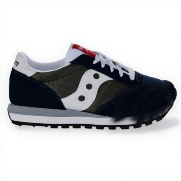 Saucony Jazz Original Baskets Homme Olive Bleu Marine S2044